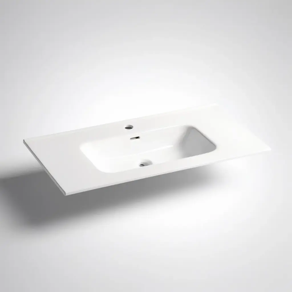 [90149/NT-1200] 1200*460*165mm Ora Basin Thin Edge Ceramic Top