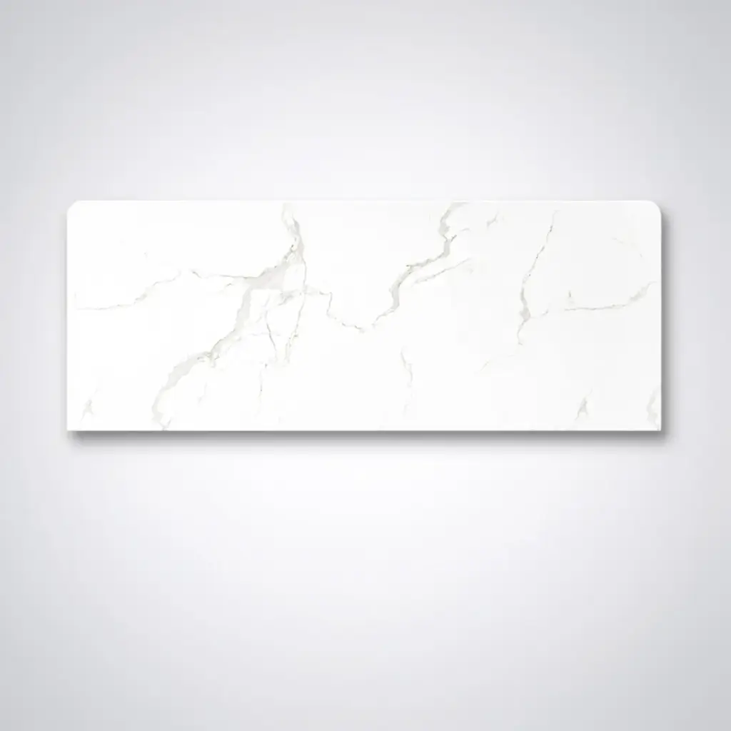 [90159/WM1246ST] 1200*465*15mm White Marble Look Sintered Stone Top Benchtop