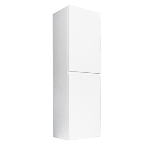 [92063/PVCTB1350] 1350Hx400Lx300DMM Gloss White 2PAC PVC 2/DR Tall Boy Vanity