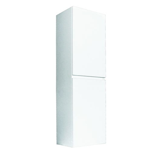 [91036/TB1350] 1350Hx400Lx300Dmm Gloss White 2PAC MDF 2/DR Tall Boy Vanity