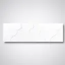 1500*465*15mm White Marble Look Sintered Stone Top Benchtop