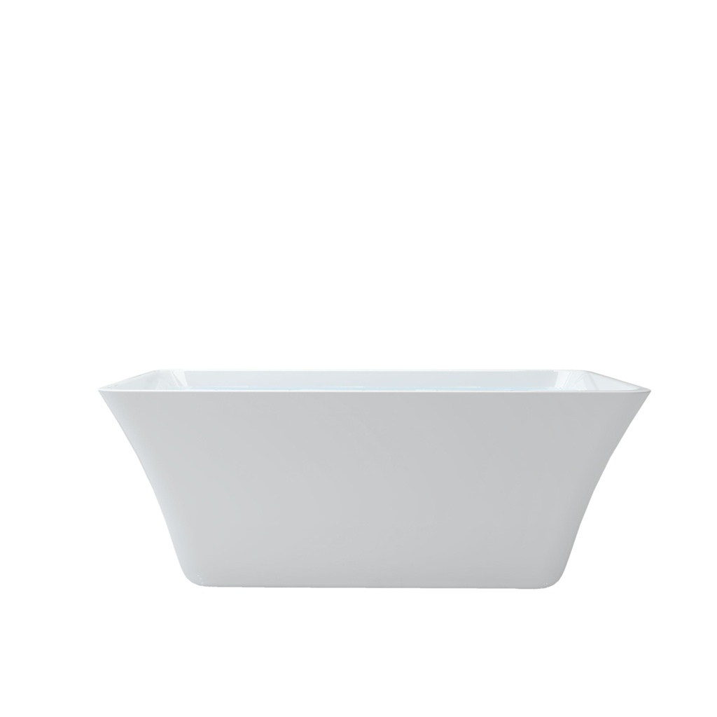 [75118/BT529-1500] 1500mm Gloss White Acrylic Free Standing Bathtub