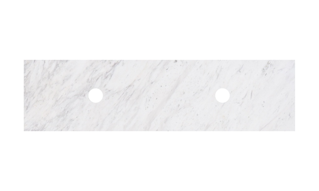 [56345] 1505X465X18mm Carrara White Marble Stone Top