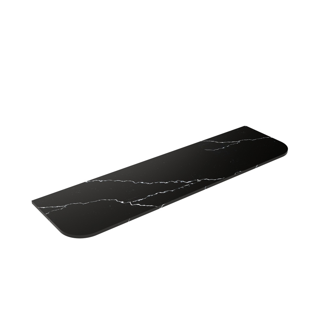 [56393] 1805X505X20mm Calacatta Night (WG485)Zero Silica Engineer Curve Stone Top