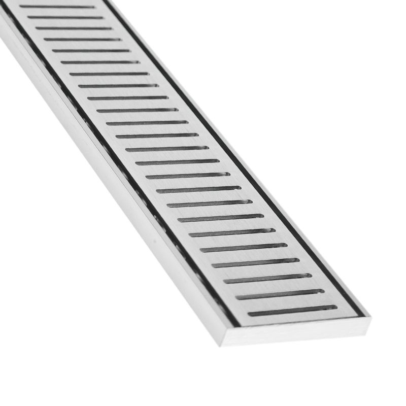 [41465] 300*100*14mm Lauxes Aluminium Next Generation Floor Grate 14(NXT14) Silver