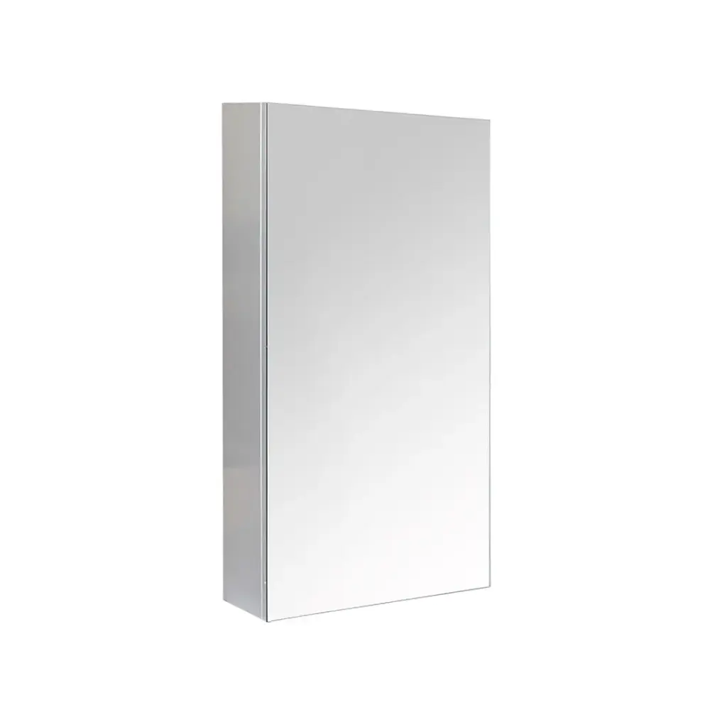 [91067/MPSV350L] 350Lx150Dx720Hmm Gloss White 2PAC MDF 1/DR Left Hand Side Pencil Edge Shaving Cabinet