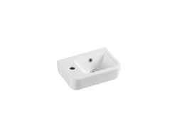 [50094] 375*245*100mm Wall Hung Rectangular Basin With Left Side Mixer Hole