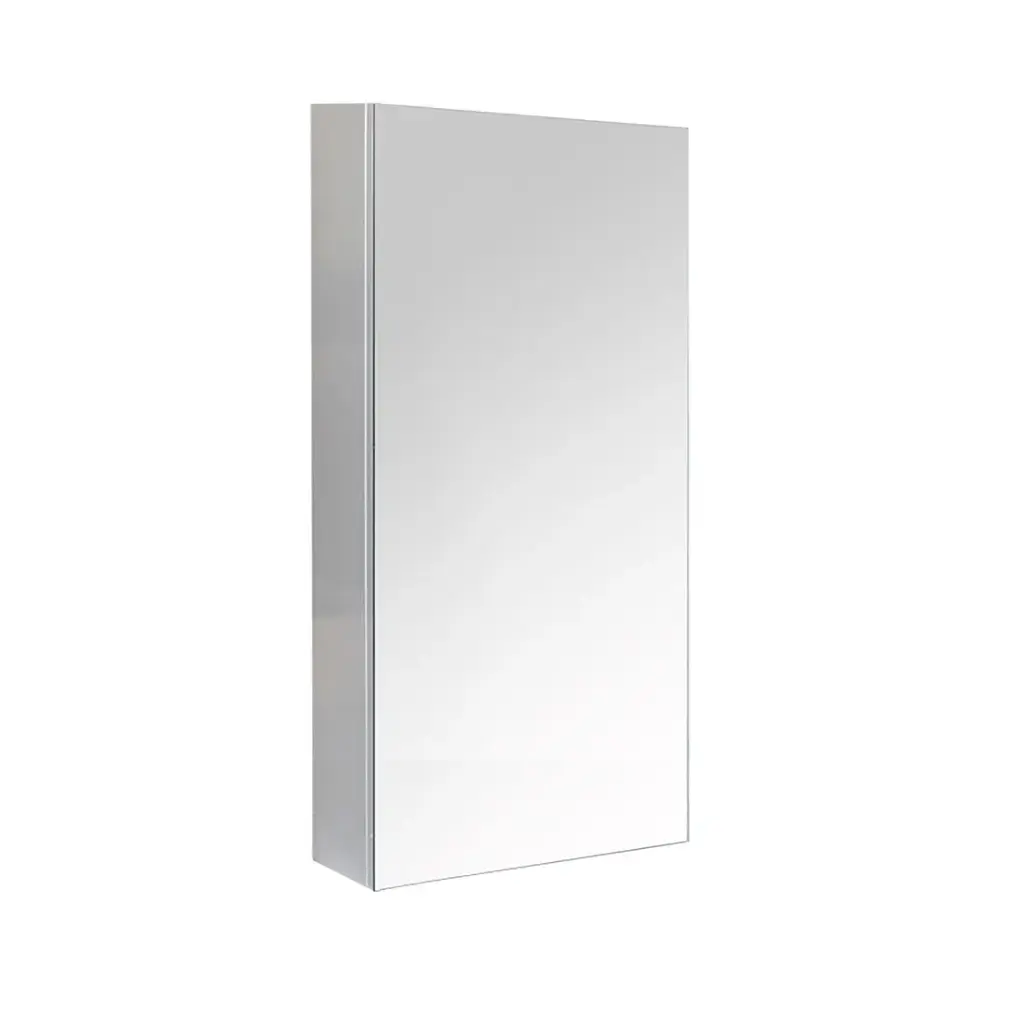 [91068/MPSV390] 390Lx150Dx720Hmm Gloss White 2PAC MDF 1/DR Pencil Edge Shaving Cabinet