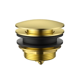 [44472] 40mm Bath POP-UP Plug With Removabel Waste No Overflow Brushed Gold