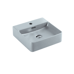 [50042] 420*420*120mm Marsay Tango Grey Wall Hung Square Basin