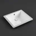 440*440*190mm Undermount Square Basin No Tap Holes
