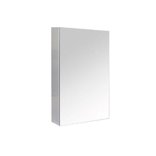 [92037/PVCPSV450] 450Lx150Dx720Hmm Gloss White 2PAC PVC 1/DR Pencil Edge Shaving Cabinet