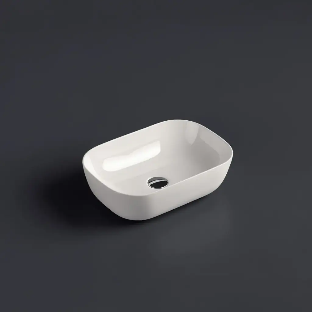 [50072] 460*320*135mm Above Counter Oval Basin