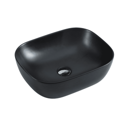 [50007] 490*395*150mm Matt Black Above Counter Basin