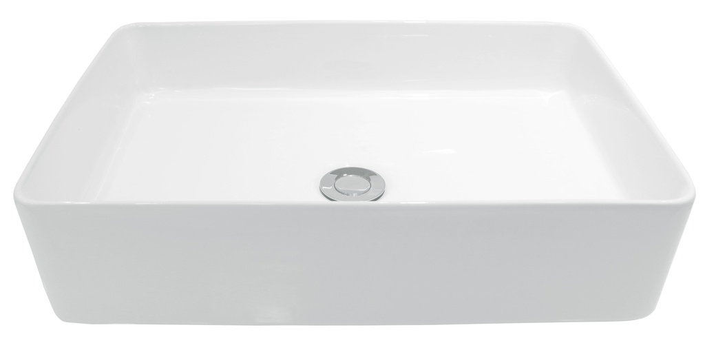 [43382] 500*350*140mm White Ultra Thin Above Counter Basin