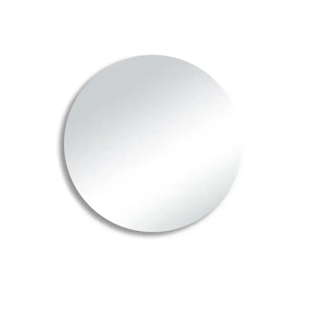 [85011/PM500] 500*500MM PENCIL EDGE ROUND PLAIN MIRROR