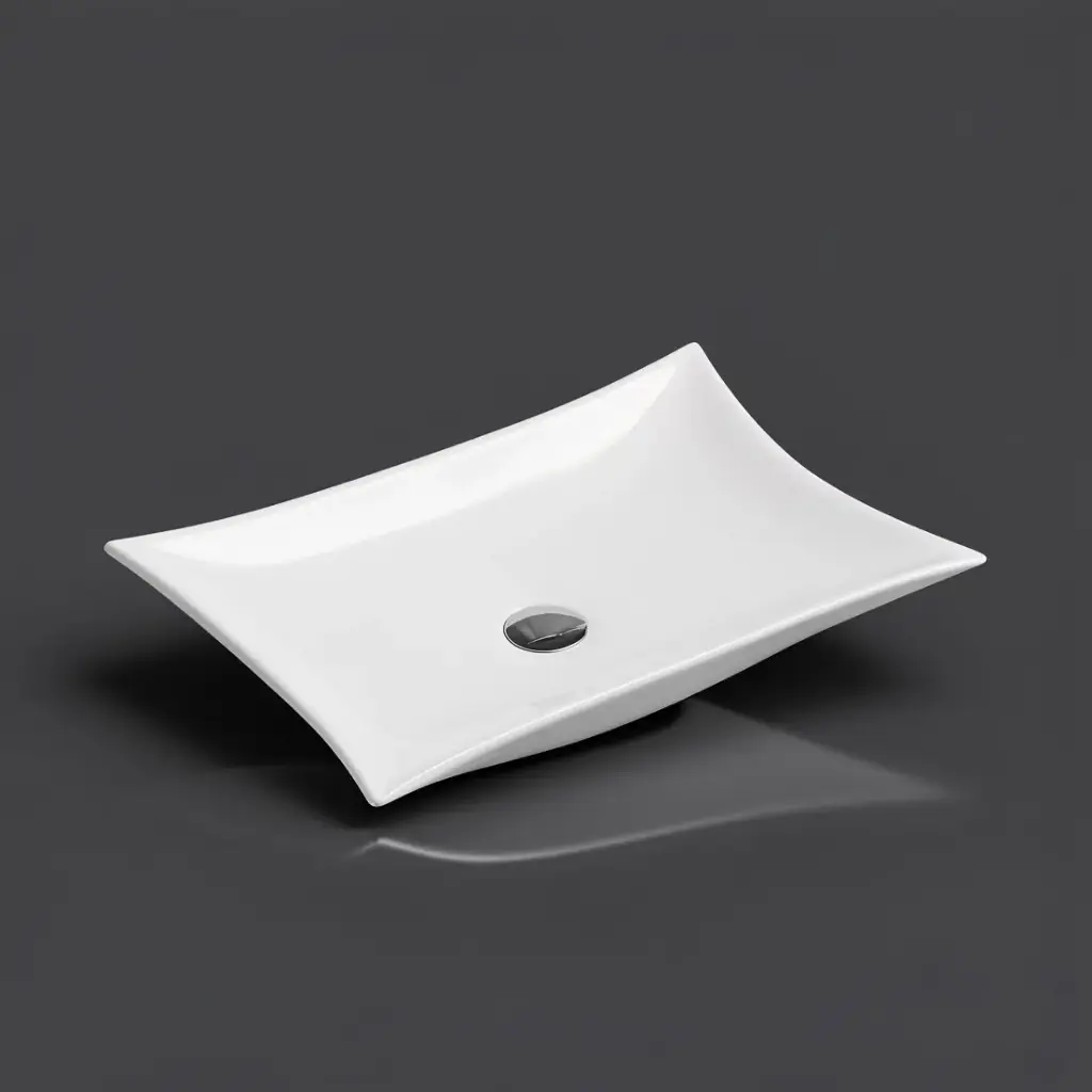 [50090] 580*385*110mm Above Counter Rectangular Basin