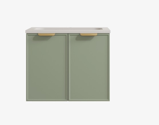 [56466] 590*455*560mm Olive Green Madura Federation Wall Hung PVC Cabinet