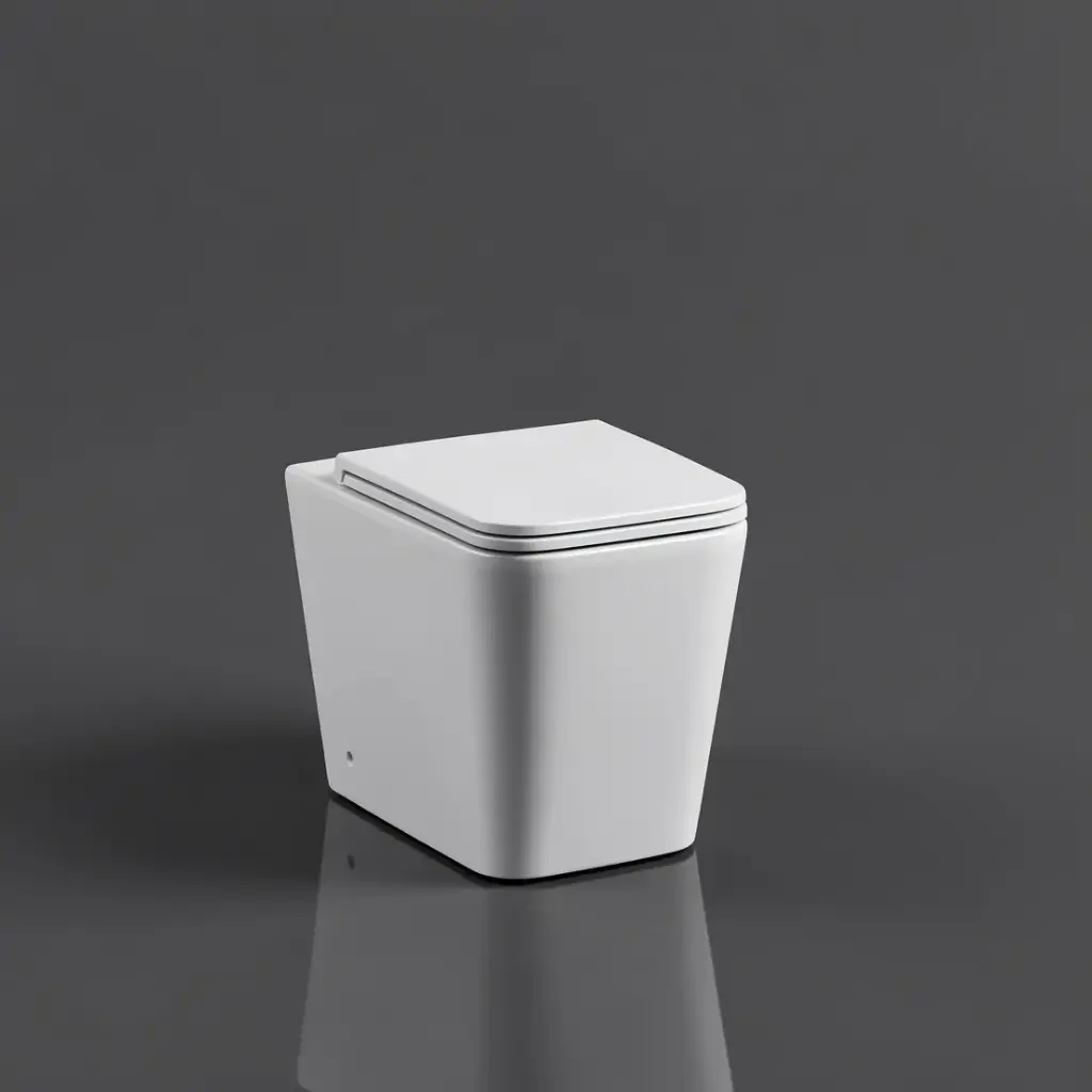 [50340] 600*350*400mm Enox99 Floor Pan Rimless With Thick Uf Seat Cover