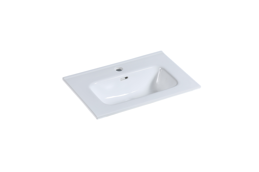 [90146/NT-600] 600*460*165mm Ora Basin Thin Edge Ceramic Top