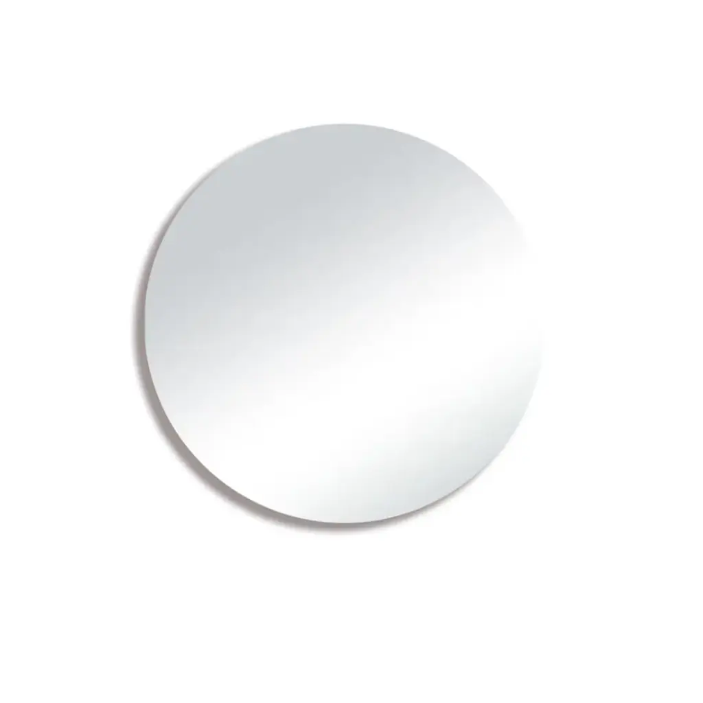 [85012/PM600] 600*600MM PENCIL EDGE ROUND PLAIN MIRROR
