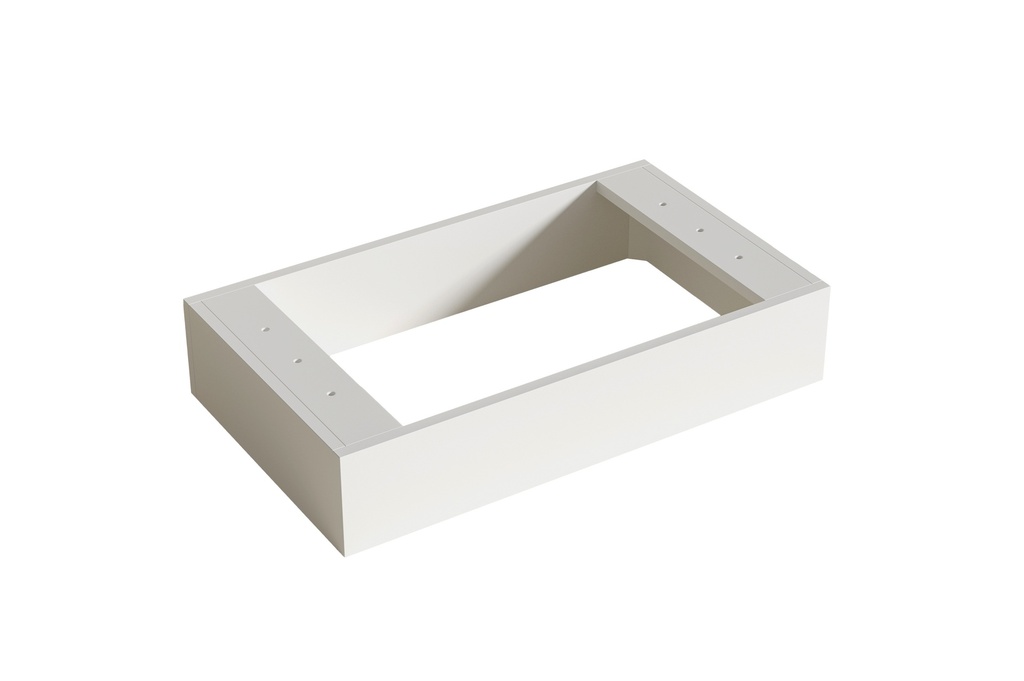 [56689] 740X340X150 Matte White Kickboard