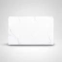 750*465*15mm White Marble Look Sintered Stone Top Benchtop