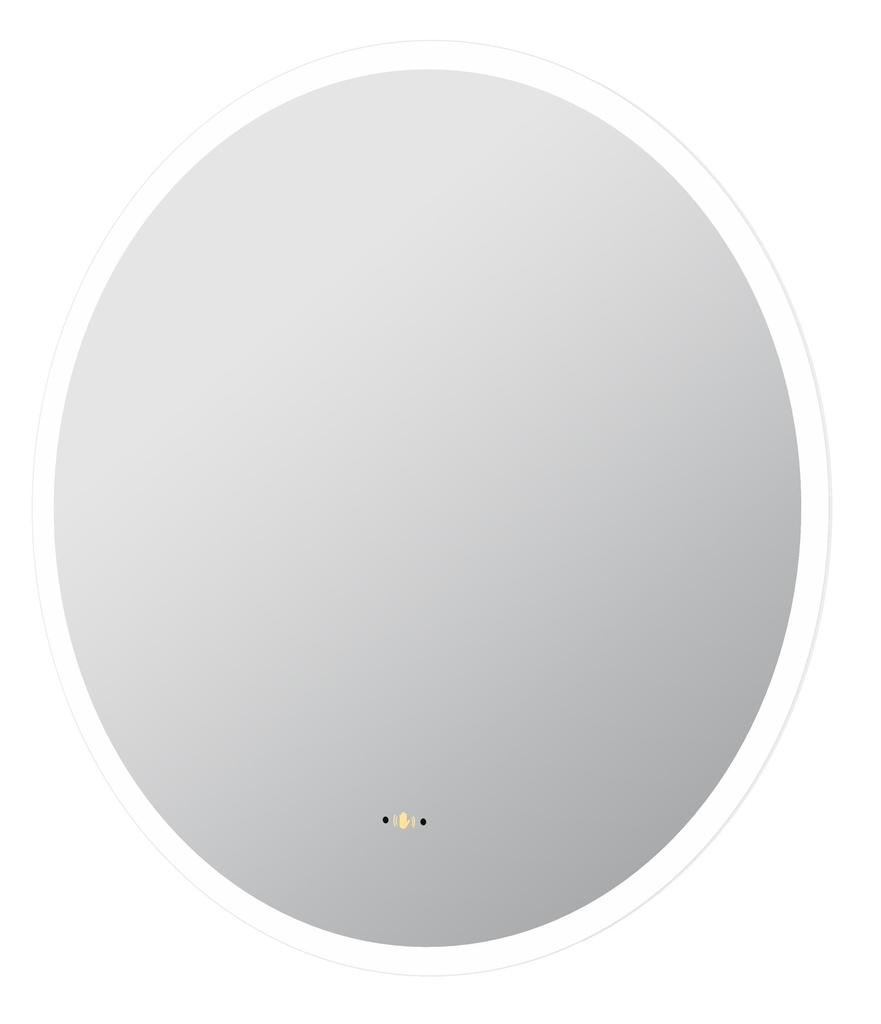 [55936] 800*800mm Orbis LED Back Lit Mirror With Acrylic Strip