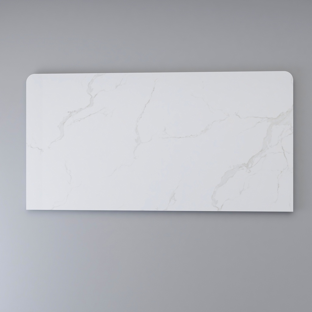 [90158/WM9046ST] 900*465*15mm White Marble Look Sintered Stone Top Benchtop