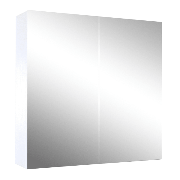 [50303] 900*720*150mm Pvc White Shaving Cabinet Two Doors