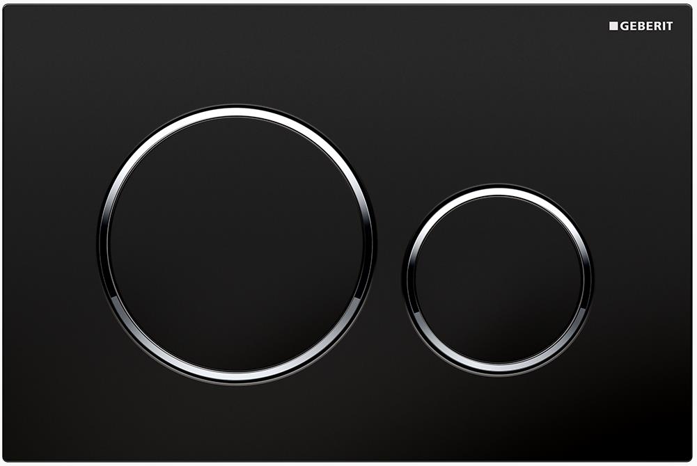 [56193] ABS Black/ Chrome / Black Push Button 115.882.Km.1