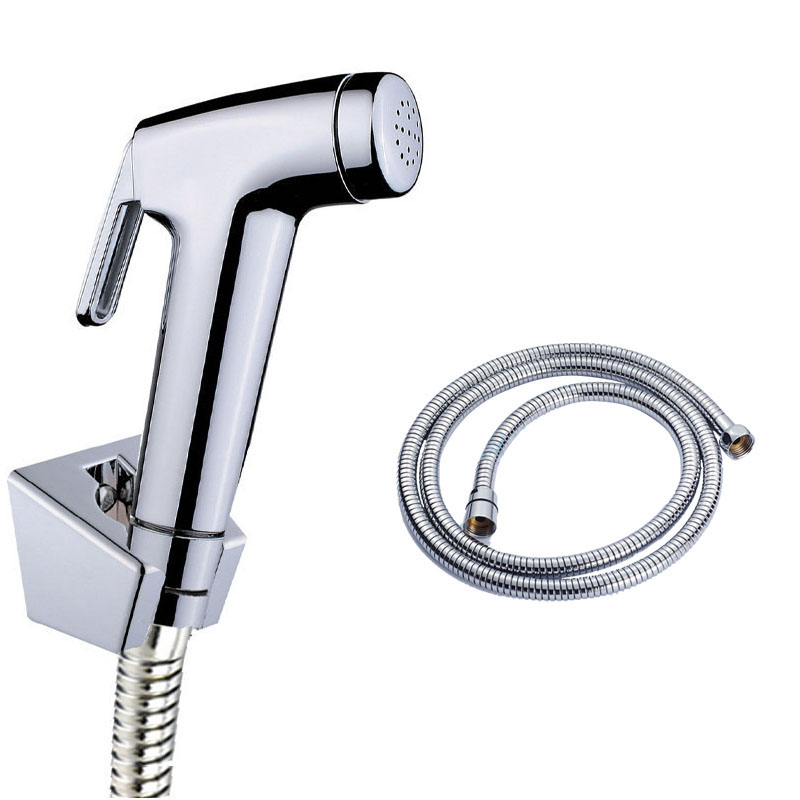 [40427] ABS Round Toilet Bidet Spray Kit with Stainless Steel Hose