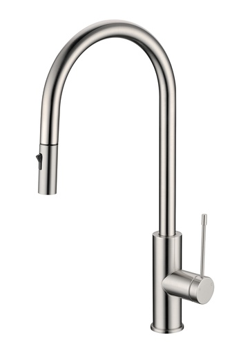 [44180] Aziz-II Pull Out Sink Mixer Brushed Nickel