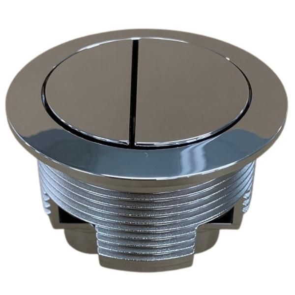 [50362] BTW Cistern Chrome Round Button