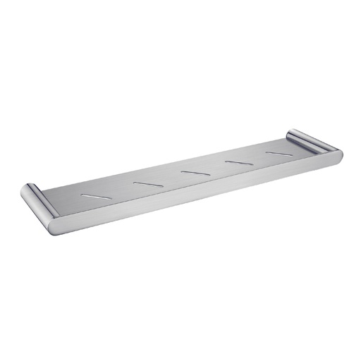 [40935] Bellino Brushed Nickel Shower Shelf