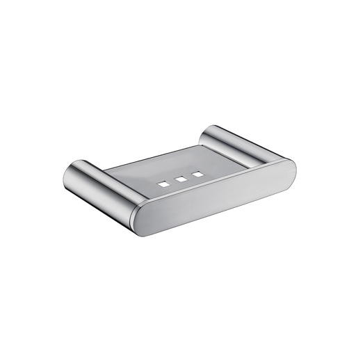 [40933] Bellino Brushed Nickel Soap Dish