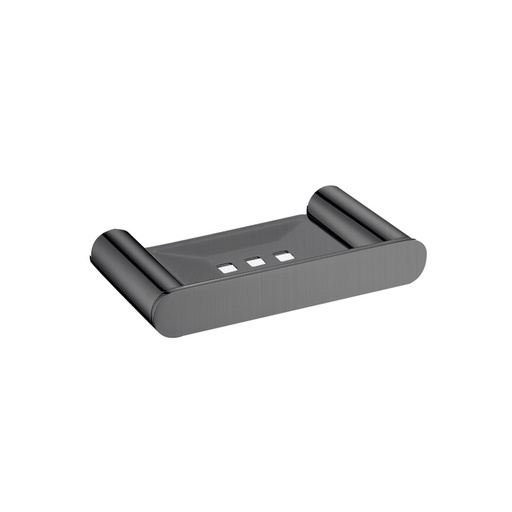[40948] Bellino Gun Metal Grey Soap Dish