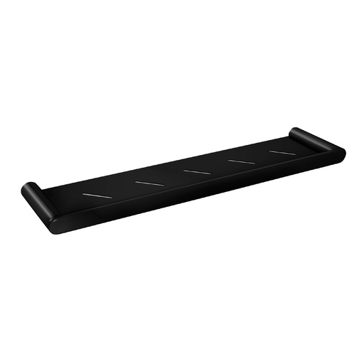 [40965] Bellino High Gloss Black Shower Shelf