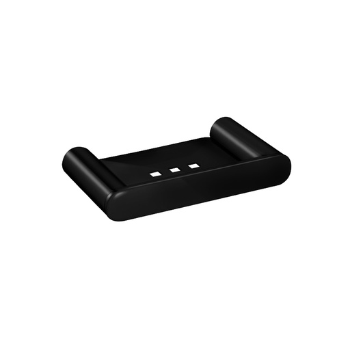 [40963] Bellino High Gloss Black Soap Dish