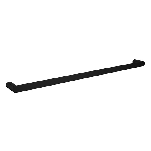 [40890] Bellino Matte Black 800mm Single Towel Rail