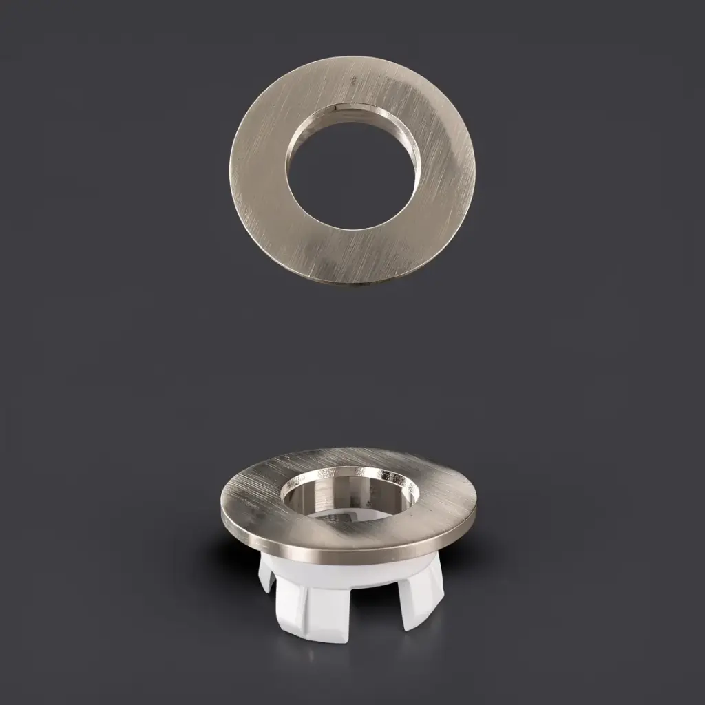 [55545] Brushed Nickel Overflow Ring