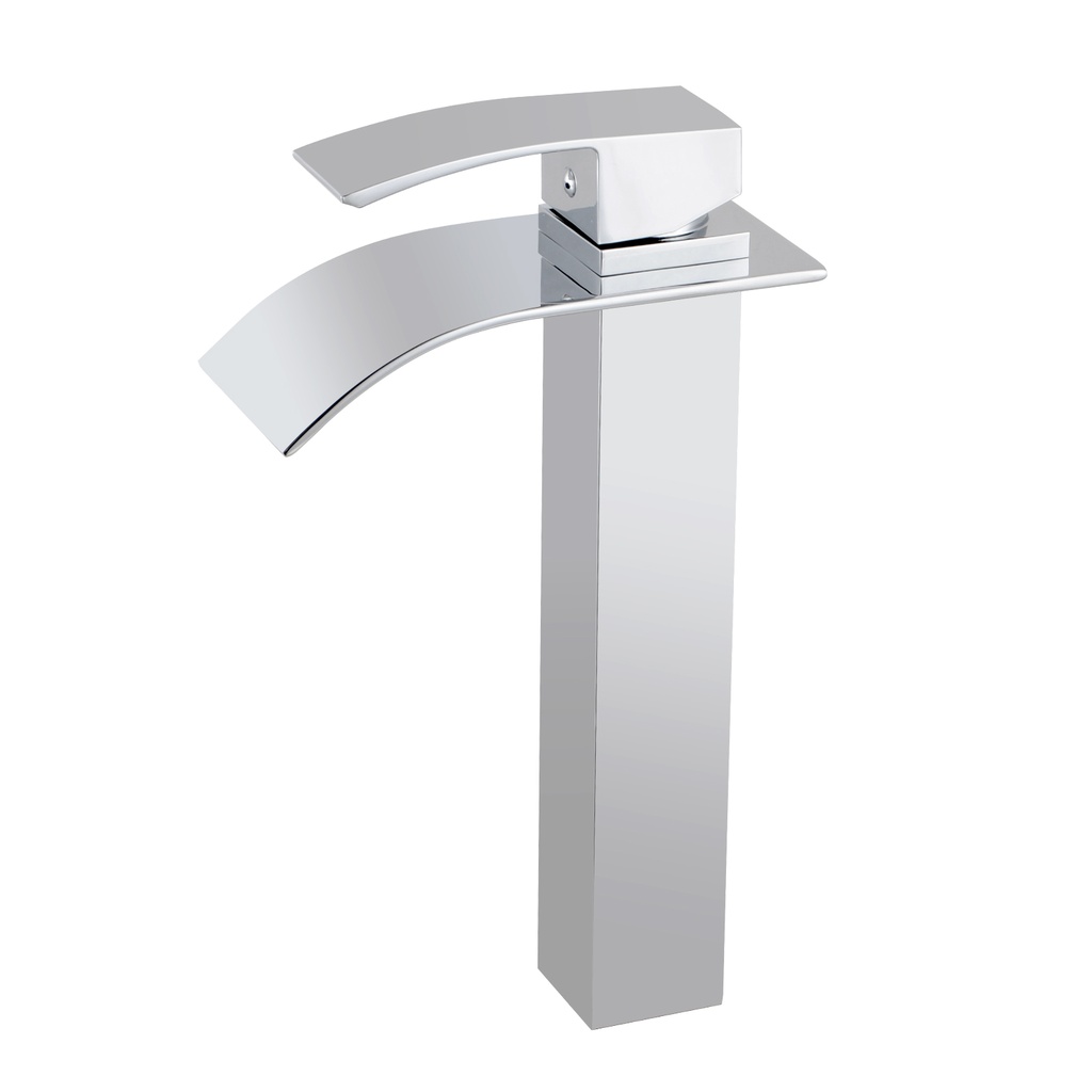 [40218] Casa Chrome Waterfall Tall Basin Mixer
