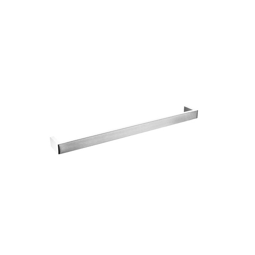 [40981] Cavallo Chrome Square Single Towel Rail 600mm