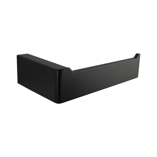 [41010] Cavallo Matte Black Square Toilet Roll Holder