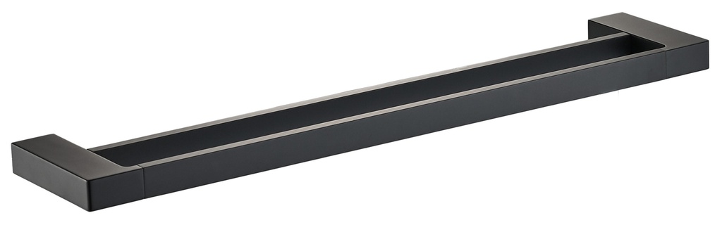 [43557] Ceram Double Towel Rail 600 mm(Matt Black)