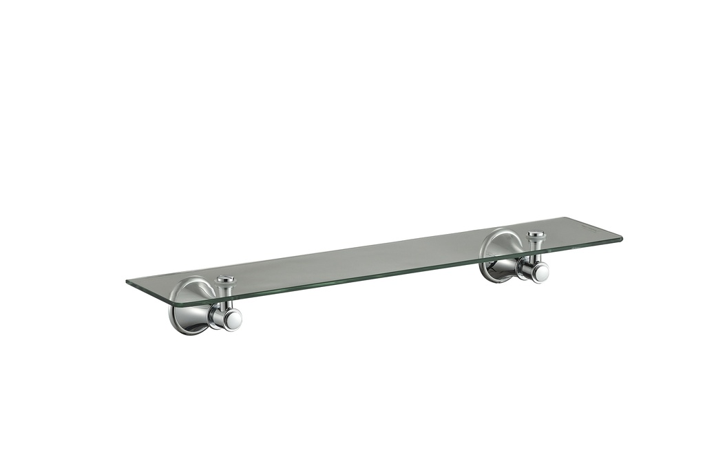 [44186] Clasico Glass Shelf Chrome