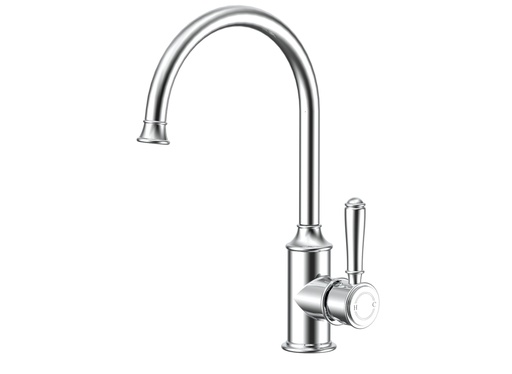 [44226] Clasico Gooseneck Sink Mixer Chrome