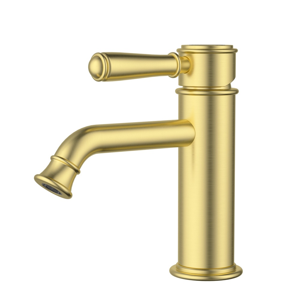 [44672] Clasico New Basin Mixer Brushed Gold