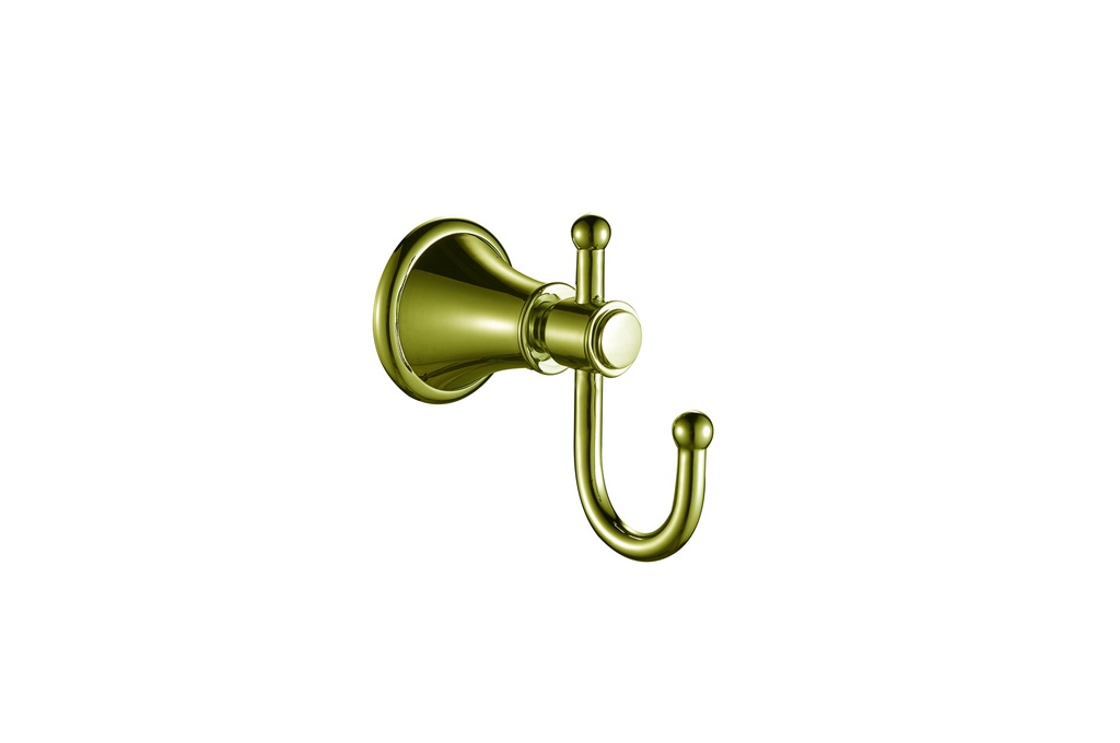 [44210] Clasico Robe Hook in Brushed Gold