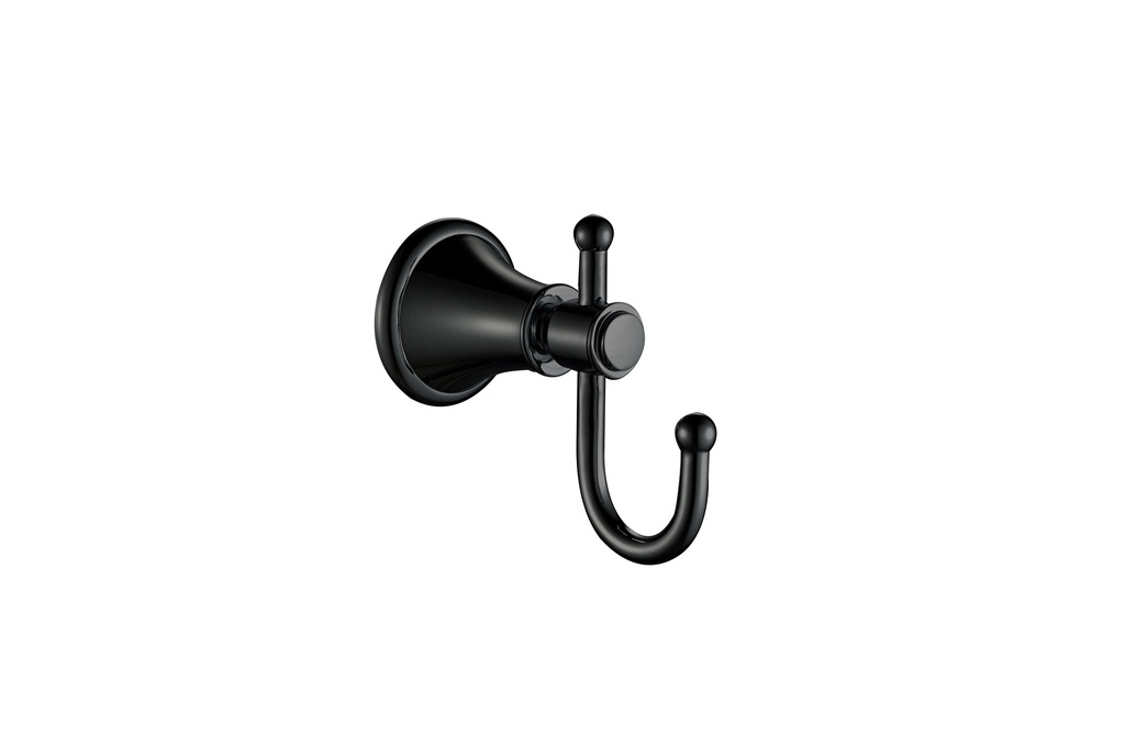 [44212] Clasico Robe Hook in Matt Black